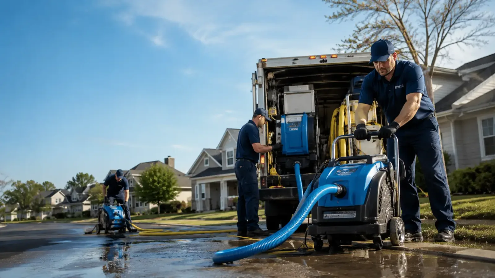 Flood Damage Cleanup in White Oak, MD